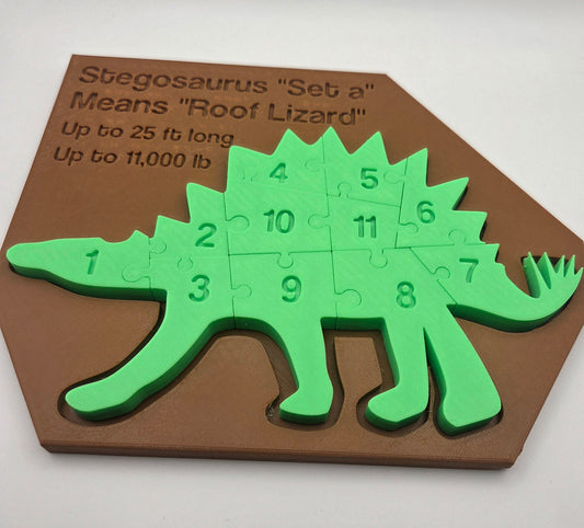 Stegosaurus Puzzle